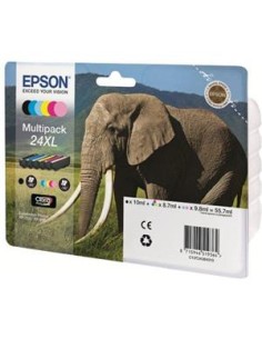 Multipack 6 cartuchos de tinta ORIGINAL C13T243840 - nº24XL 2