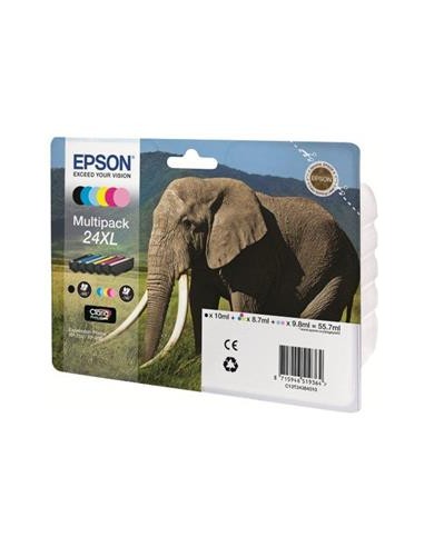 Multipack 6 cartuchos de tinta ORIGINAL C13T243840 - nº24XL