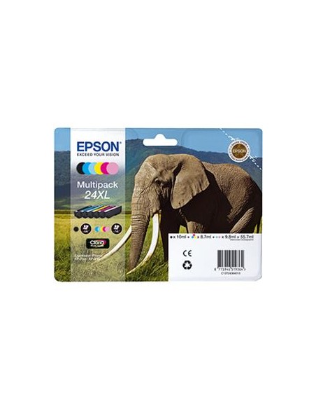 Multipack 6 cartuchos de tinta ORIGINAL C13T243840 - nº24XL