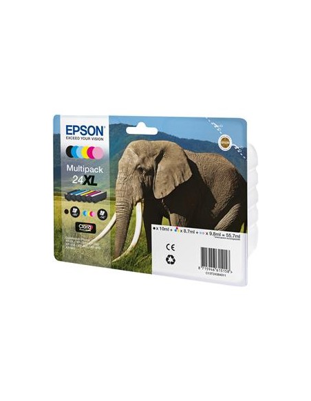 Multipack 6 cartuchos de tinta ORIGINAL C13T243840 - nº24XL