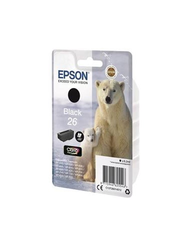 Cartucho de tinta ORIGINAL C13T260140 - nº26BK