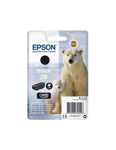 Cartucho de tinta ORIGINAL C13T260140 - nº26BK