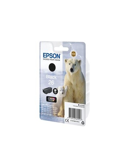 Cartucho de tinta ORIGINAL C13T260140 - nº26BK