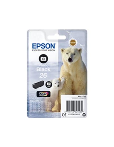 Cartucho de tinta ORIGINAL C13T261140 - nº26PBK