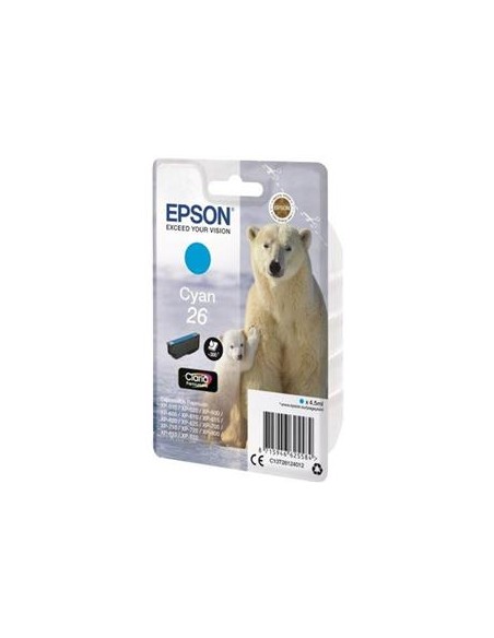Cartucho de tinta ORIGINAL C13T261240 - nº26C