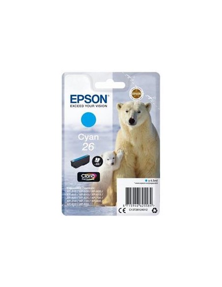 Cartucho de tinta ORIGINAL C13T261240 - nº26C