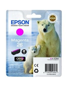 Cartucho de tinta ORIGINAL C13T261340 - nº26M 2