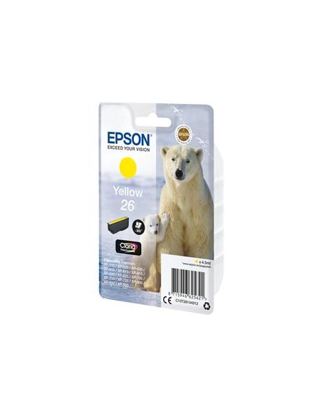 Cartucho de tinta ORIGINAL C13T261440 - nº26Y