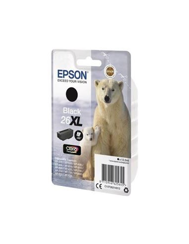 Cartucho de tinta ORIGINAL C13T262140 - nº26XLBK