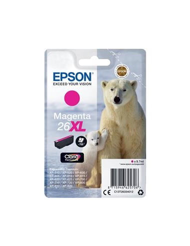 Cartucho de tinta ORIGINAL C13T263340 - nº26XLM