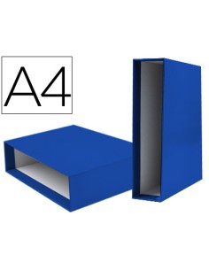 CI | Caja archivador liderpapel de palanca carton din-a4...