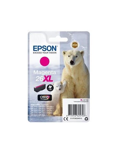 Cartucho de tinta ORIGINAL C13T263340 - nº26XLM