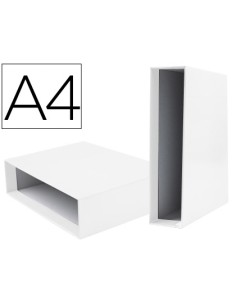 CI | Caja archivador liderpapel de palanca carton din-a4...
