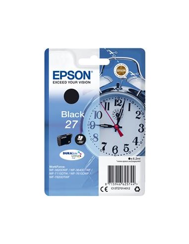 Cartucho de tinta ORIGINAL C13T270140 - nº27BK