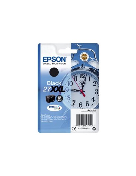 Cartucho de tinta ORIGINAL C13T279140 - nº27XXLBK