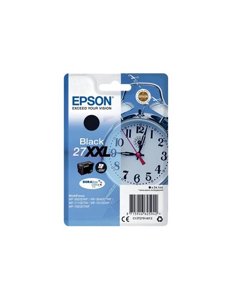 Cartucho de tinta ORIGINAL C13T279140 - nº27XXLBK