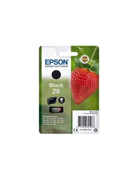 Cartucho de tinta ORIGINAL C13T298140 - nº29BK