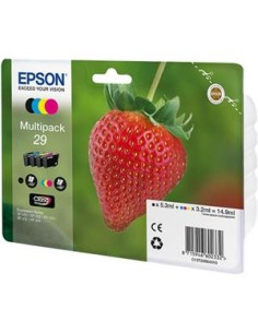 Multipack 4 cartuchos de tinta ORIGINAL C13T298640 - nº29