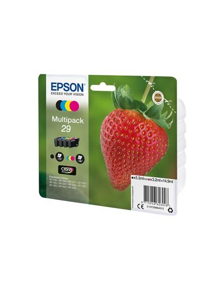Multipack 4 cartuchos de tinta ORIGINAL C13T298640 - nº29