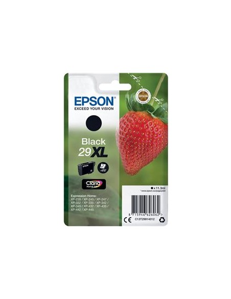 Cartucho de tinta ORIGINAL C13T299140 - nº29XLBK