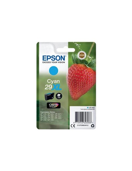 Cartucho de tinta ORIGINAL C13T299240 - nº29XLC