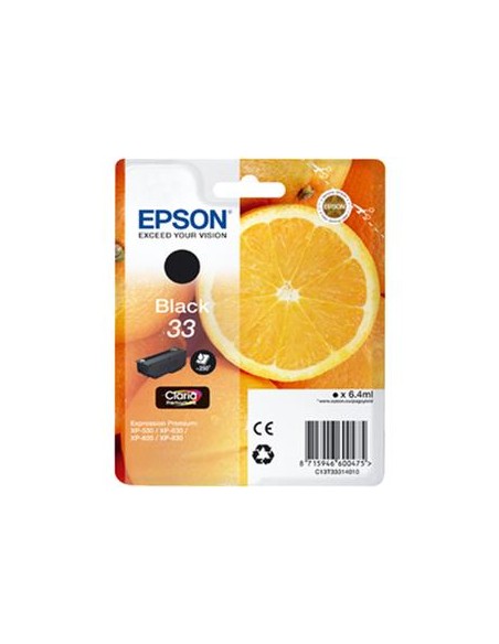 Cartucho de tinta ORIGINAL C13T333140 - nº33BK