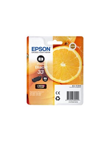 Cartucho de tinta ORIGINAL C13T334140 - nº33PBK