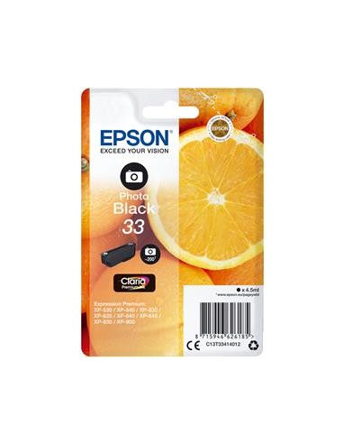 Cartucho de tinta ORIGINAL C13T334140 - nº33PBK