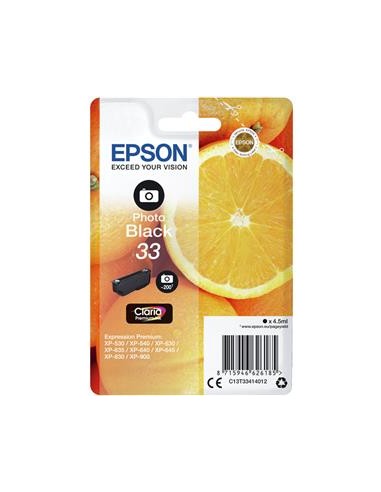 Cartucho de tinta ORIGINAL C13T334140 - nº33PBK
