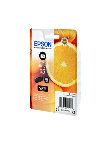 Cartucho de tinta ORIGINAL C13T334140 - nº33PBK