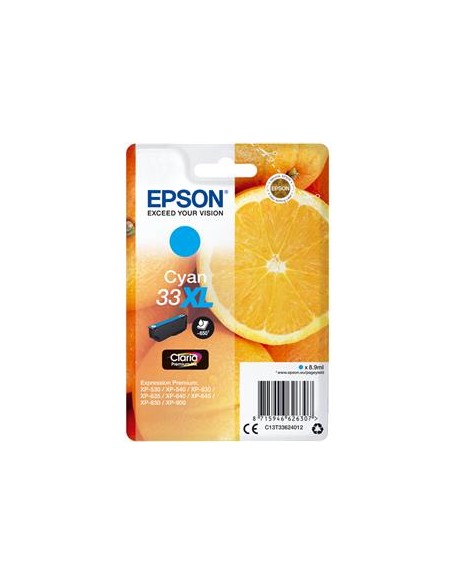 Cartucho de tinta ORIGINAL C13T336240 - nº33XLC