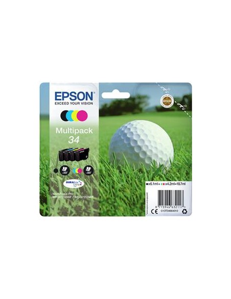 Multipack 4 cartuchos de tinta ORIGINAL C13T346640 - nº34
