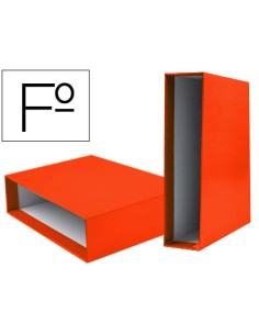 CI | Caja archivador liderpapel de palanca carton folio...