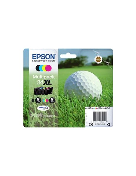 Multipack 4 cartuchos de tinta ORIGINAL C13T347640 - nº34XL
