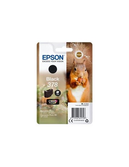 Cartucho de tinta ORIGINAL C13T378140 - nº378BK