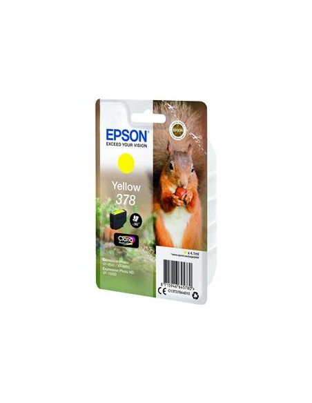 Cartucho de tinta ORIGINAL C13T378440 - nº378Y