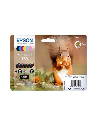 Multipack 6 cartuchos de tinta ORIGINAL C13T378840 - nº378