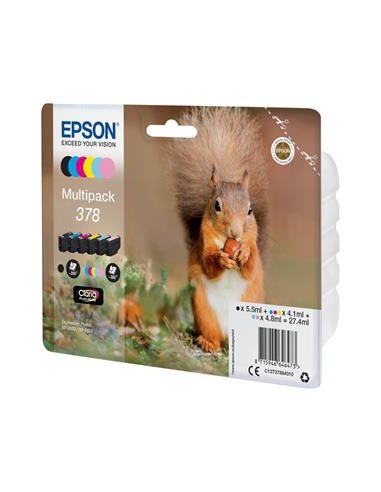 Multipack 6 cartuchos de tinta ORIGINAL C13T378840 - nº378