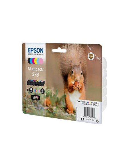 Multipack 6 cartuchos de tinta ORIGINAL C13T378840 - nº378