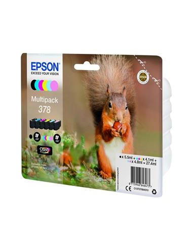 Multipack 6 cartuchos de tinta ORIGINAL C13T378840 - nº378