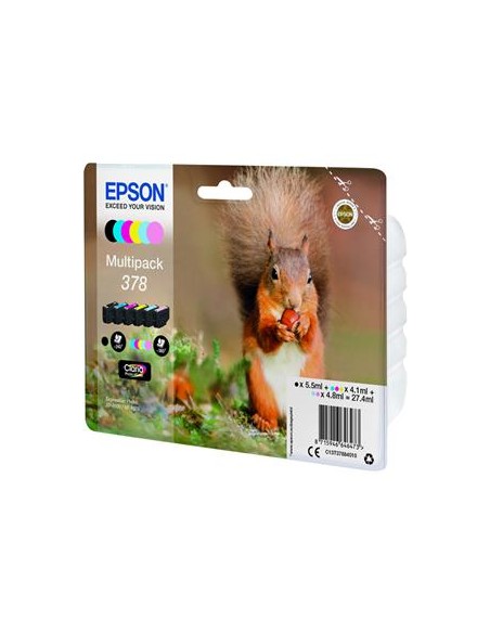 Multipack 6 cartuchos de tinta ORIGINAL C13T378840 - nº378
