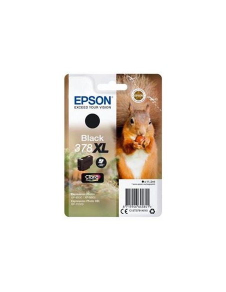 Cartucho de tinta ORIGINAL C13T379140 - nº378XLBK