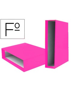 CI | Caja archivador liderpapel de palanca carton folio...