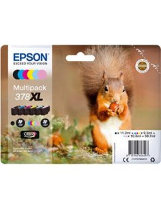 Multipack 6 cartuchos de tinta ORIGINAL C13T379840 - nº378XL 2