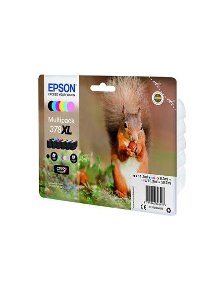 Multipack 6 cartuchos de tinta ORIGINAL C13T379840 - nº378XL