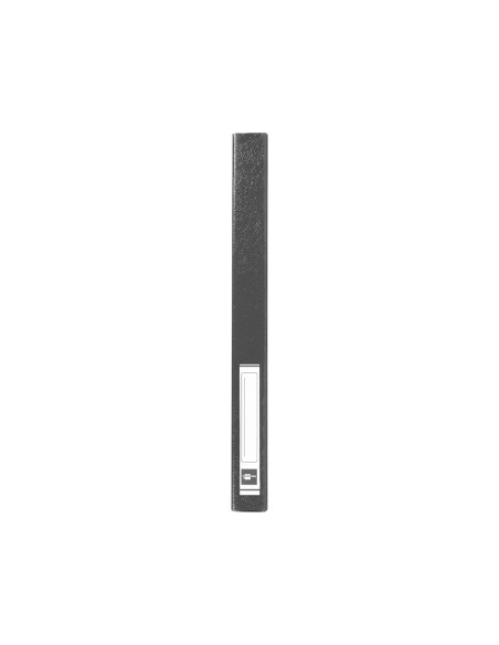 CI | Carpeta proyectos liderpapel folio lomo 30mm carton gofrado gris