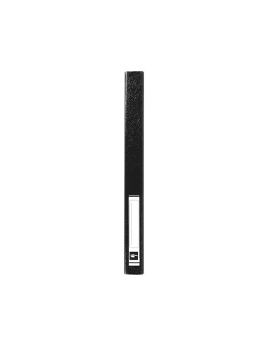 CI | Carpeta proyectos liderpapel folio lomo 30mm carton gofrado negra
