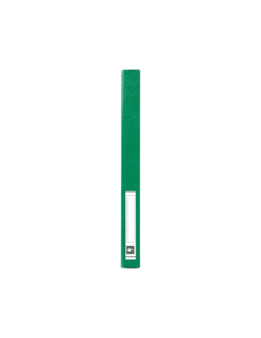 CI | Carpeta proyectos liderpapel folio lomo 30mm carton gofrado verde