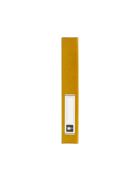 CI | Carpeta proyectos liderpapel folio lomo 50mm carton gofrado amarilla