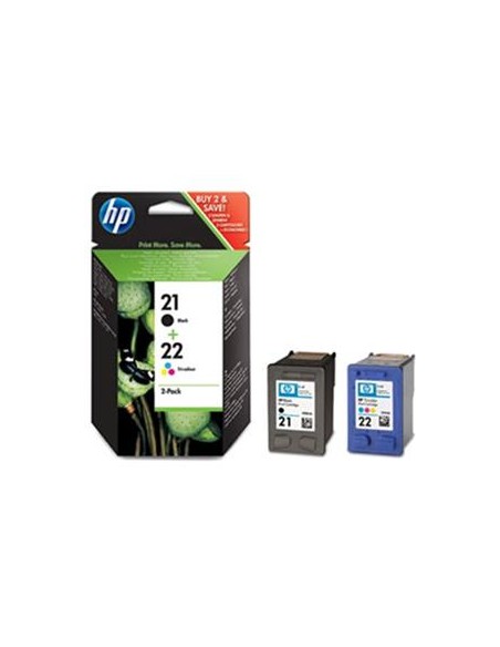 Multipack 2 cartuchos de tinta ORIGINAL SD367AE - nº21 + nº22